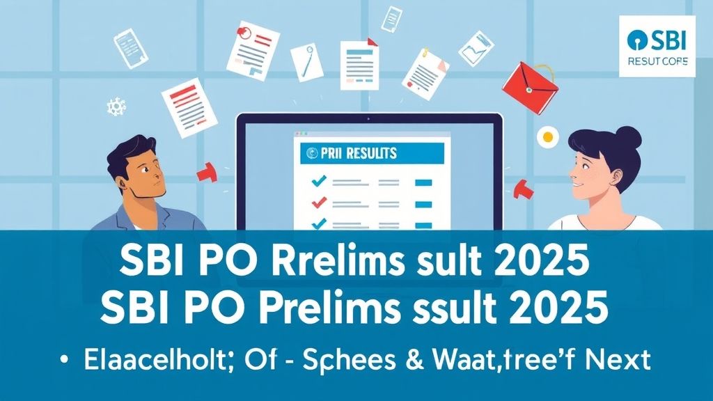 SBI PO Prelims Result 2025